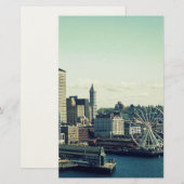 Skyline von Seattle Briefpapier (Vorne/Hinten)