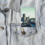 Skyline von Seattle Button (Insitu)