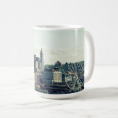 Skyline von Seattle Kaffeetasse (VorderseiteRechts)