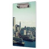 Skyline von Seattle Klemmbrett (Links)