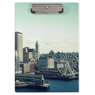 Skyline von Seattle Klemmbrett