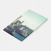 Skyline von Seattle Post-it Klebezettel (angewinkelt)