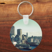 Skyline von Seattle Schlüsselanhänger (Vorderseite)