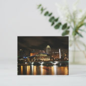 Skyline von Singapur Postkarte (Stehend Vorderseite)