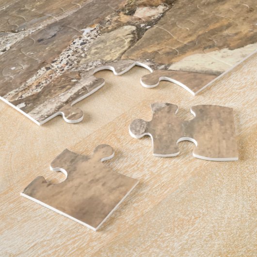 Skyline von St Andrews, Fife, Schottland mit Pier Puzzle (Seite)