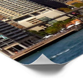 Skyline von Sydney Poster (Ecke)
