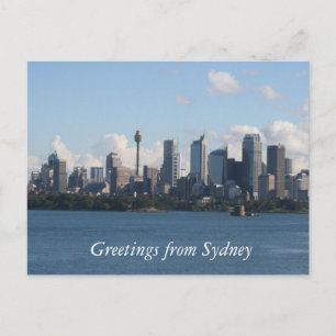Skyline von Sydney Postkarte
