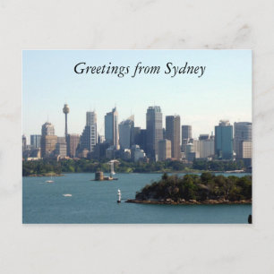 Skyline von Sydney Postkarte