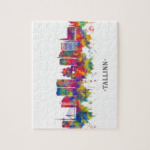 Skyline von Tallinn Puzzle