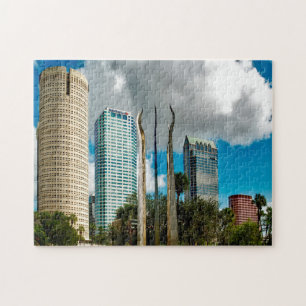 Skyline von Tampa Florida. Puzzle