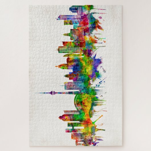 Skyline von Toronto Puzzle (Vertikal)