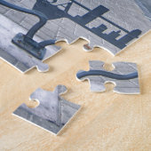 Skyline von Tulsa Oklahoma Puzzle (Seite)