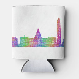 Skyline von Washington DC Dosenkühler