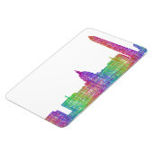 Skyline von Washington DC Magnet (Linke Seite)