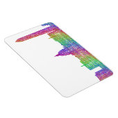 Skyline von Washington DC Magnet (Rechte Seite)