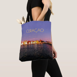 Skyline von Willemstad at Night (anpassbar) Tasche