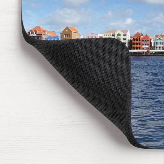 Skyline von Willemstad Mousepad (Ecke)