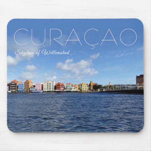 Skyline von Willemstad Mousepad (Vorne)