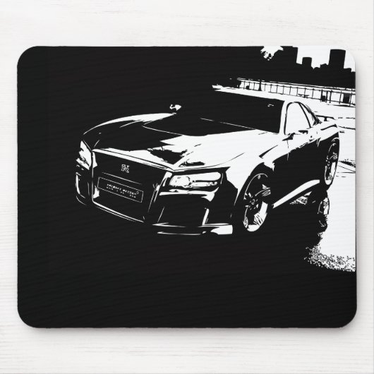 Skyline-vordere Position Mousepad (Vorne)