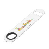 SKYLINE WB1 AUSTINS TEXAS - SPEEDFLASCHENÖFFNER (Rückseite Schrägansicht)