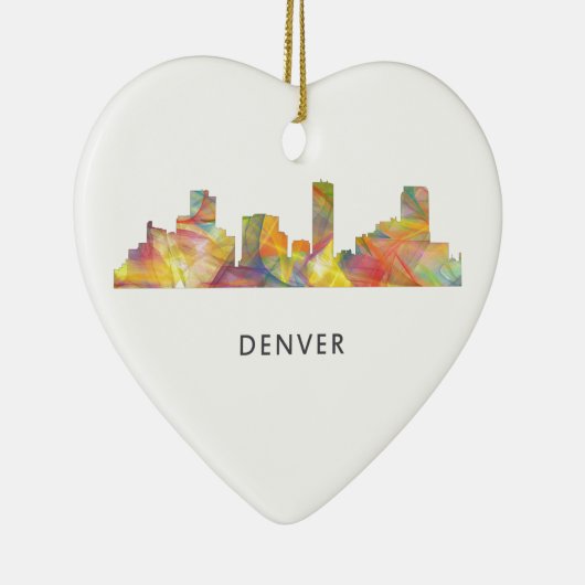 SKYLINE WB1 DENVERS, COLORADO - KERAMIK ORNAMENT (Rechts)