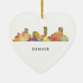 SKYLINE WB1 DENVERS, COLORADO - KERAMIK ORNAMENT (Vorne)