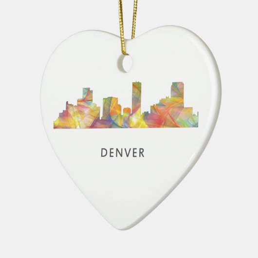 SKYLINE WB1 DENVERS, COLORADO - KERAMIK ORNAMENT (Links)