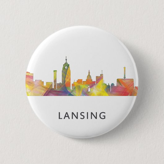 SKYLINE WB1 LANSINGS, MICHIGAN - BUTTON (Vorderseite)