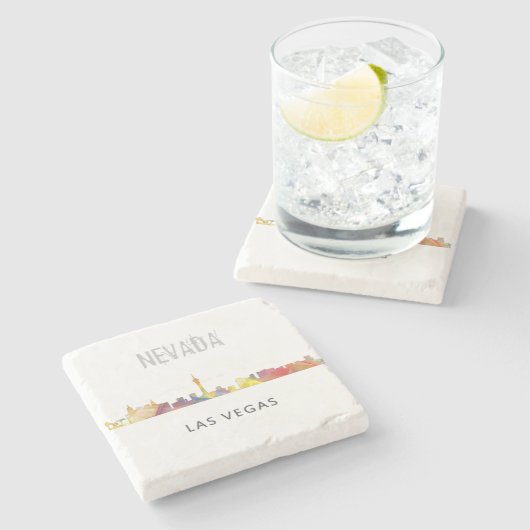 SKYLINE WB1 LAS VEGASS, NEVADA - STEINUNTERSETZER (Seitenansicht)