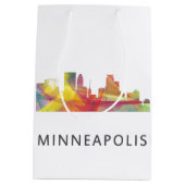 SKYLINE WB1 MINNEAPOLIS, MINNESOTA - MITTLERE GESCHENKTÜTE (Rückseite)