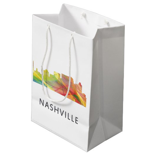 SKYLINE WB1 NASHVILLES, TENNESSEE - MITTLERE GESCHENKTÜTE (Rückseite Schrägansicht)