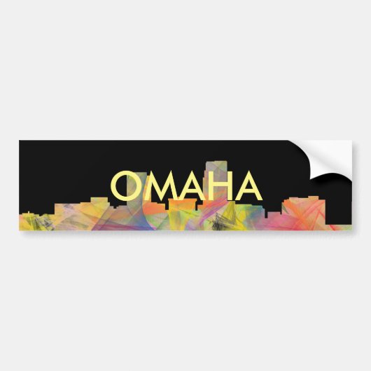 SKYLINE WB1 OMAHAS NEBRASKA AUTOAUFKLEBER (Vorne)