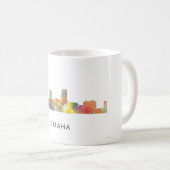 SKYLINE WB1 OMAHAS NEBRASKA - KAFFEETASSE (VorderseiteRechts)