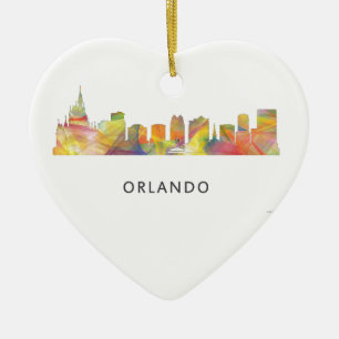 SKYLINE WB1 ORLANDOS, FLORIDA - KERAMIK ORNAMENT