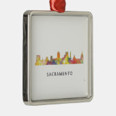 SKYLINE WB1 SACRAMENTOS, KALIFORNIEN - ORNAMENT AUS METALL (Rechts)