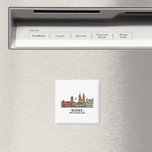 skylinebasel-design magnet (In Situ (Geschirrspüler))