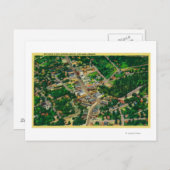 Skyliner-Ansicht mit Blick nach Süden über Ashland Postkarte (Vorne/Hinten)