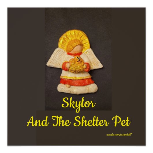 SKYLOR UND IHR SHELTER PET Glossy Poster (Vorderseite)