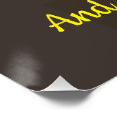 SKYLOR UND IHR SHELTER PET Glossy Poster (Ecke)