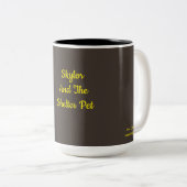 SKYLOR UND SHELTER PET ZWEIFARBIGE TASSE (VorderseiteRechts)