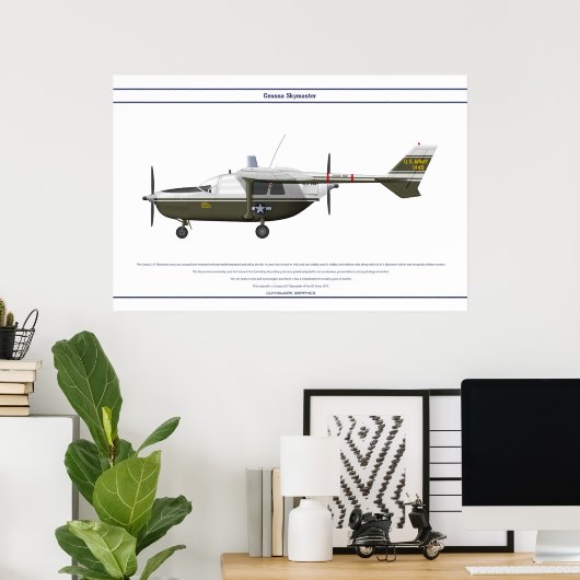Skymaster USA 4 Poster (Heimbüro)