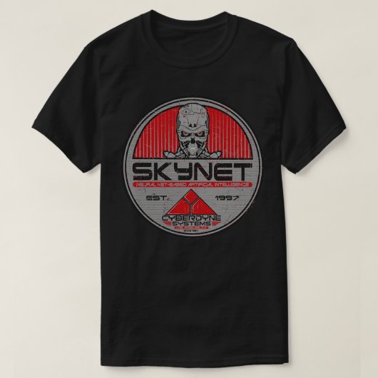 Skynet T-Shirt (Design vorne)