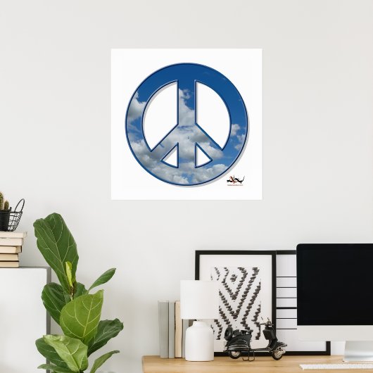 Skypeace Poster (Heimbüro)