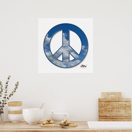 Skypeace Poster (Küche)