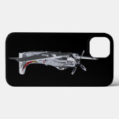 Skyraider Case-Mate iPhone Hülle (Rückseite (Horizontal))