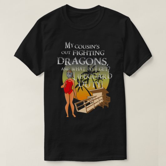 Skyrim Female Lifeguard T-Shirt (Design vorne)