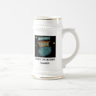 skyrock großes Bier Stein 1 Bierglas