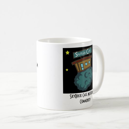 SkyRock Kaffee mug1. Kaffeetasse (VorderseiteRechts)