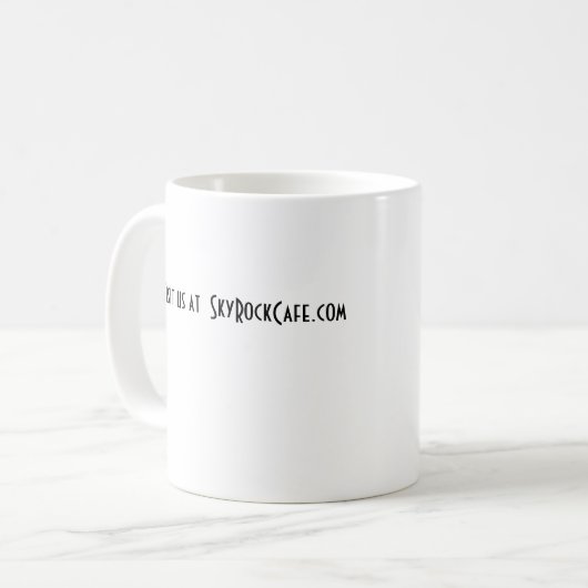 SkyRock Kaffee mug1. Kaffeetasse (Vorderseite Links)