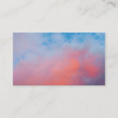 Skys individuell anpassbare Visitenkarten für die  Visitenkarte (Rückseite)